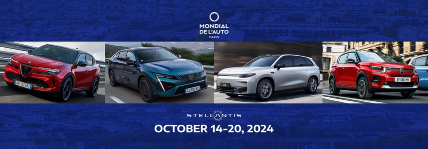 Stellantis s’impose au Mondial de l’Automobile de Paris 2024 avec cinq premières mondiales